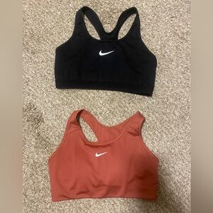 Nike Sports Bra Set Size Large Like-New